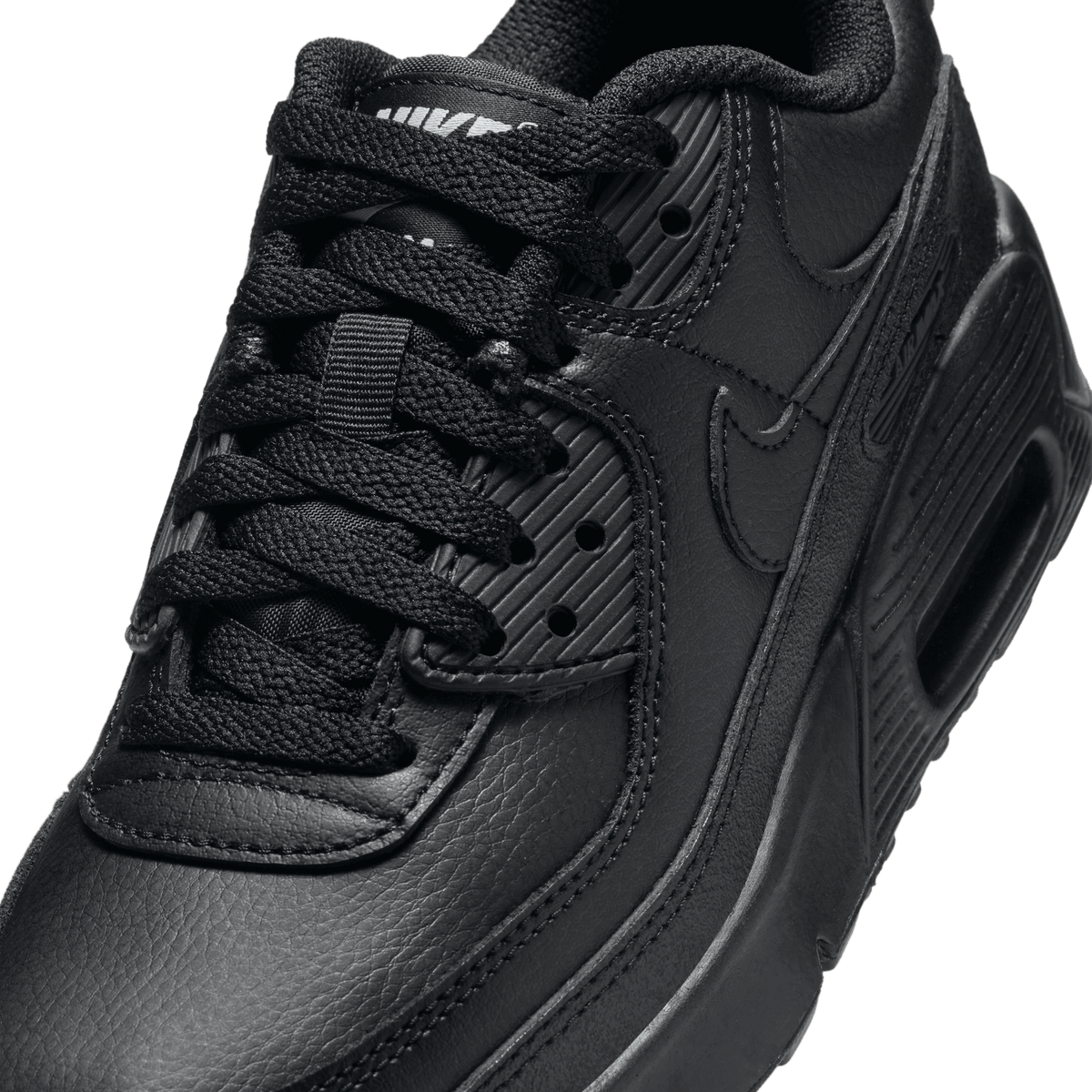 Big Kids’ Nike Air Max 90 LTR "Triple Black"