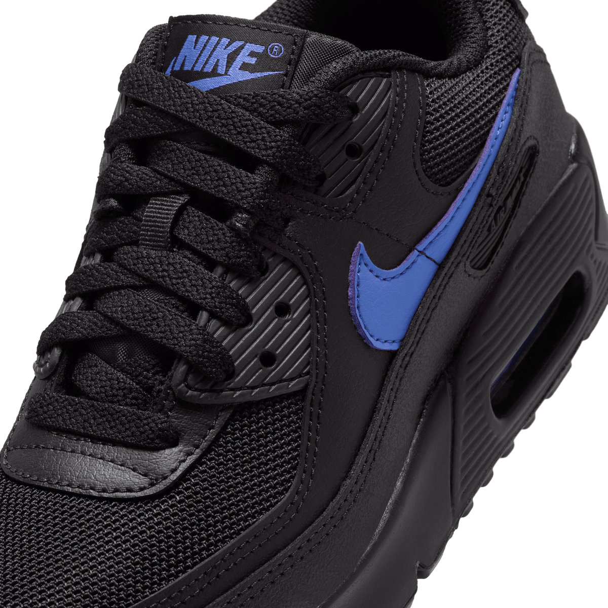 Big Kids' Nike Air Max 90 "Black Sapphire" (Unisex)