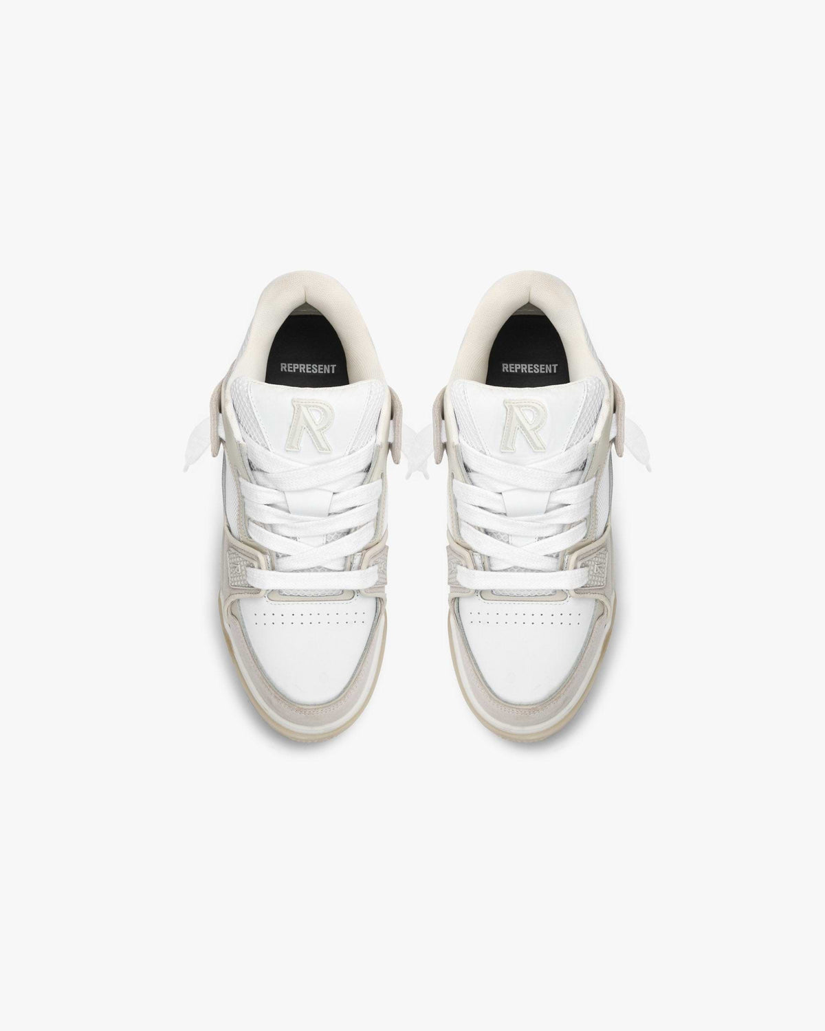 Represent Studio Sneaker Mesh Vintage White