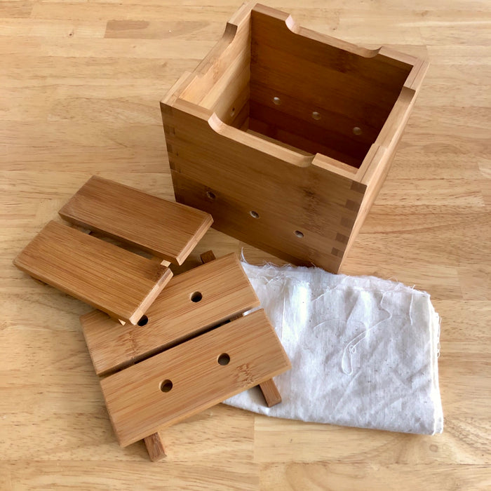 Bamboo Tofu Press (for Homemade Tofu) - Preserved Oakland