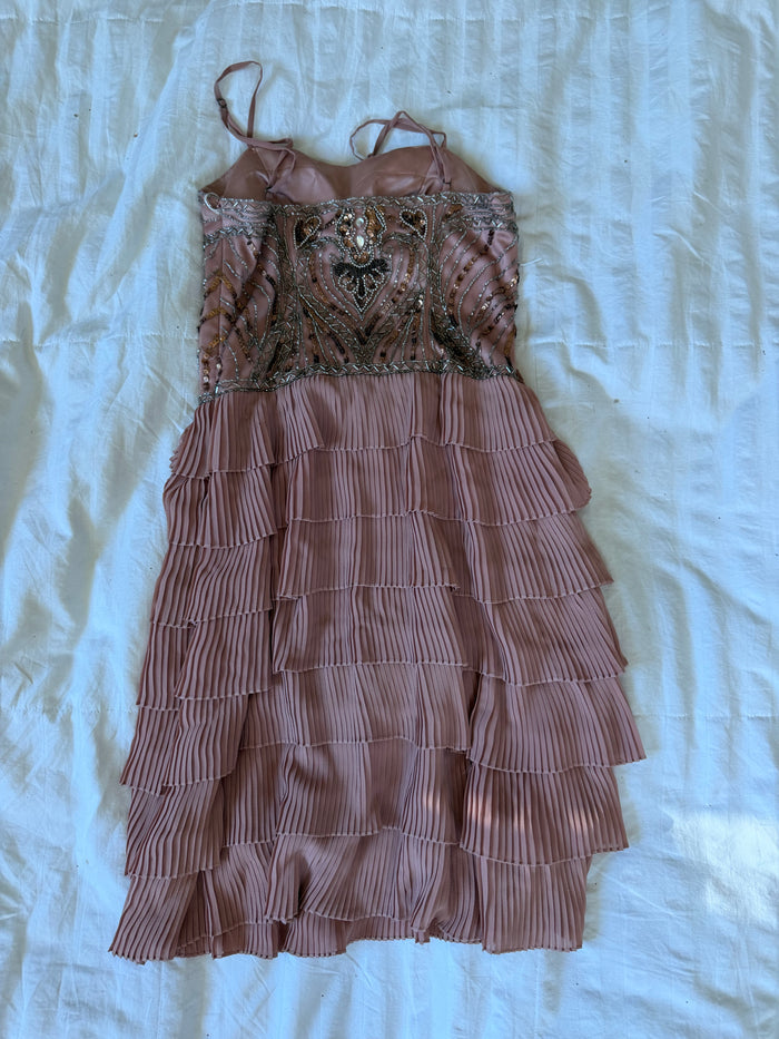 beaded sue wong dress