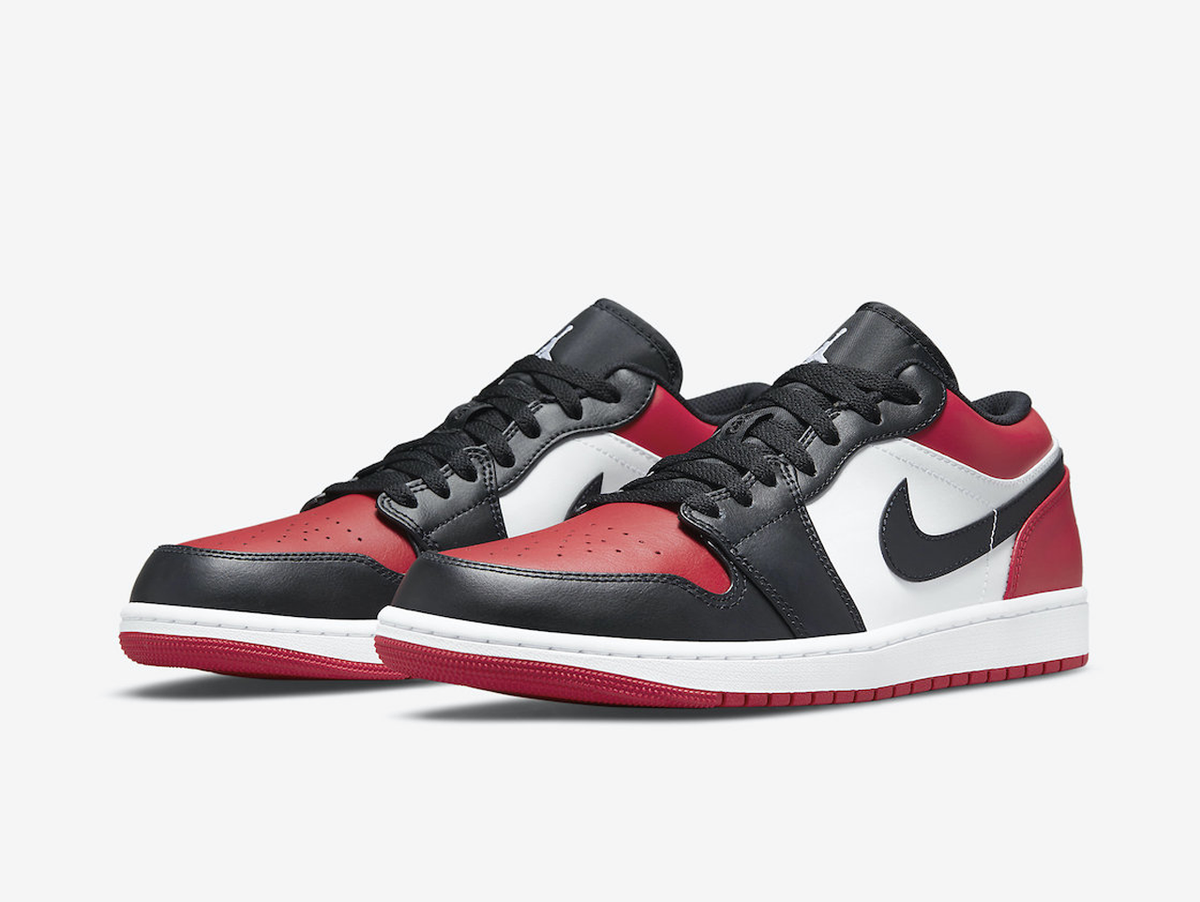 Air Jordan 1 Low Bred Toe