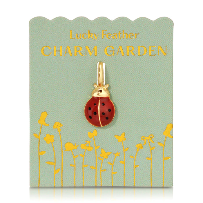 Charm Garden - Gold - Ladybug