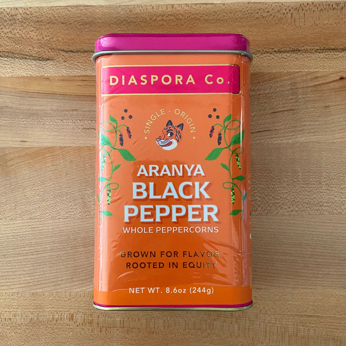 Diaspora Co. Aranya Peppercorns Chef Tin (244g) - Preserved Oakland
