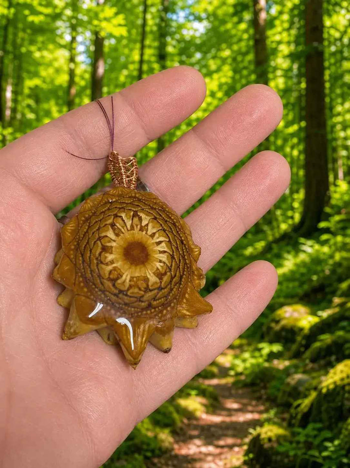 Natural Pinecone Charm | Handmade Naked Pinecone Pendant for Nature Lovers