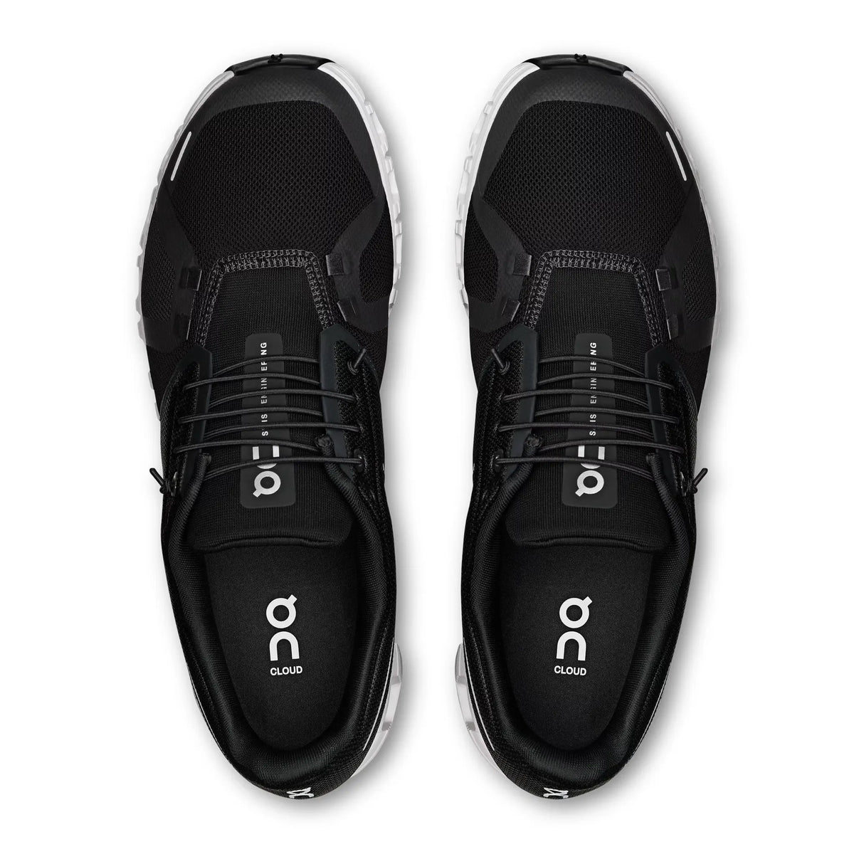 On Running Cloud 6 Black White (W)