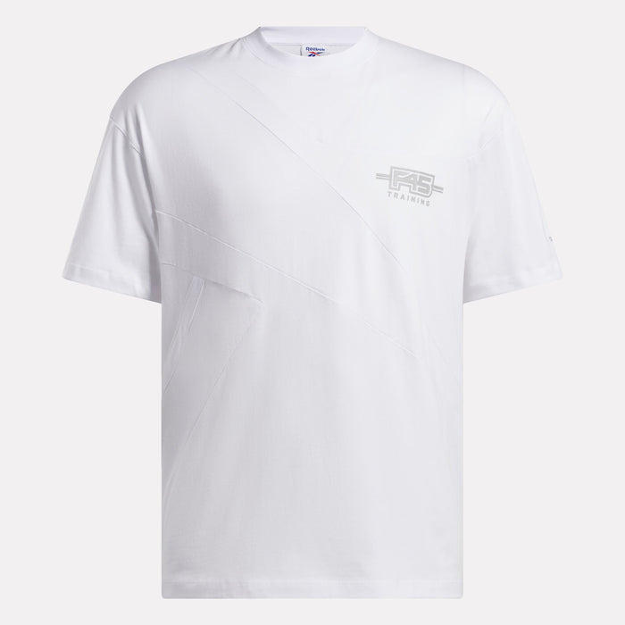REEBOK APPAREL UNISEX Reebok x F45 Training Relaxed T-Shirt WHITE/GREY 3