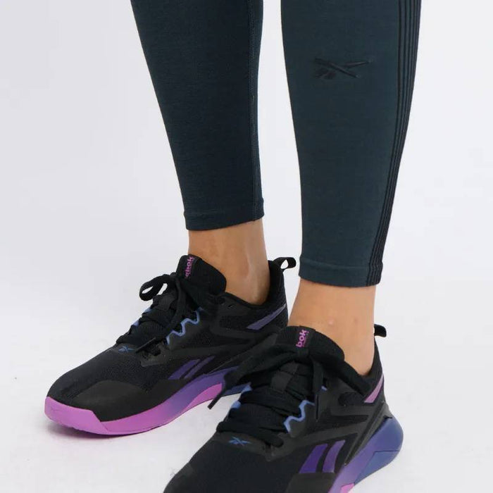 Reebok Apparel Women RBK-Lab Seamless 7/8 Leggings BLACK