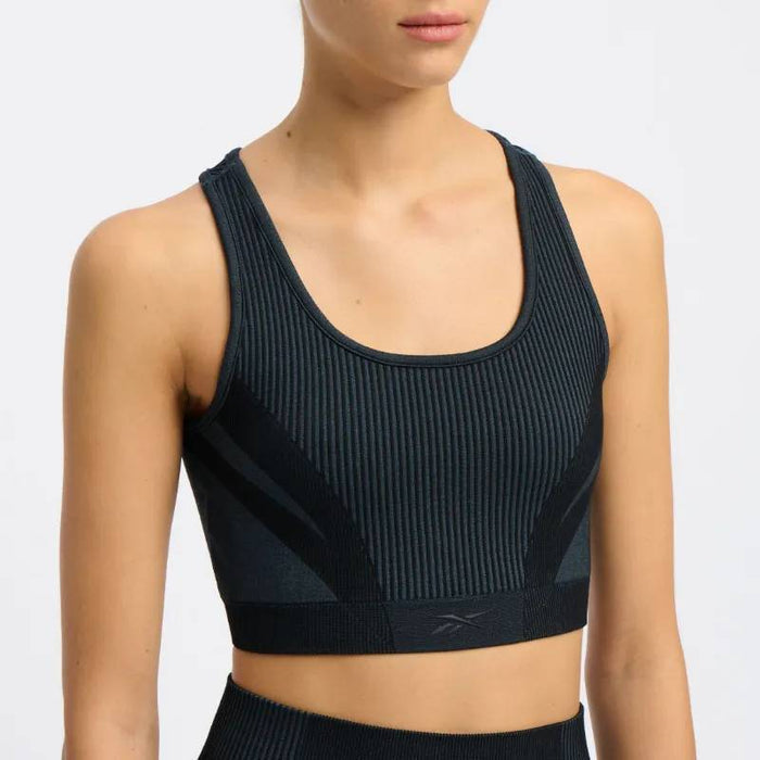 Reebok Apparel Women RBK-Lab Seamless Sports Bra BLACK