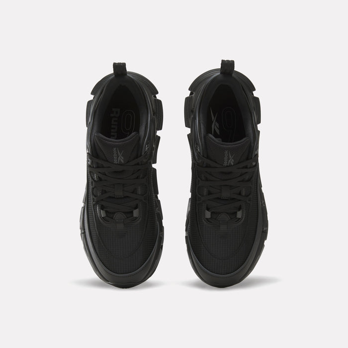 REEBOK FOOTWEAR MEN FloatZig Encore Shoes BLACK/BLACK