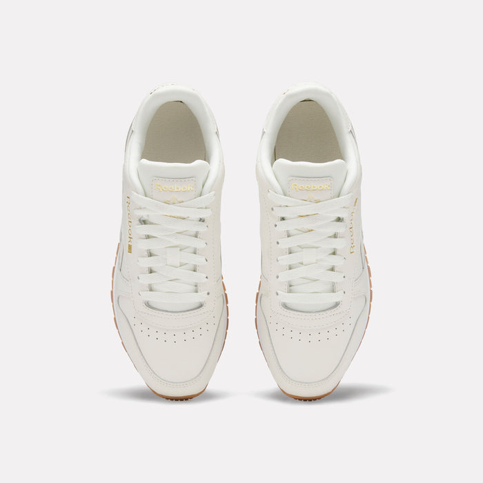 REEBOK FOOTWEAR WOMEN Classic Leather Shoes CHALK/WHITE/GUM