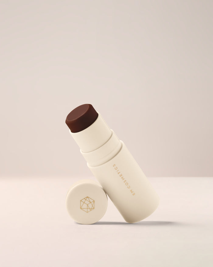 EM Cosmetics So Soft Multi Faceplay stick in Pangea, a medium cream bronzer that provides a seamless, sculpted finish.
