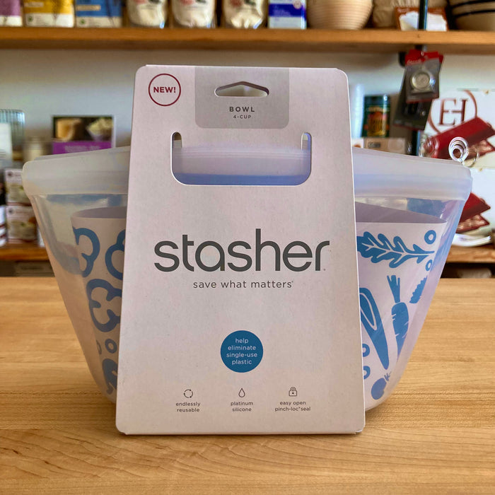 Stasher Food Storage Bags 4 Cup Bowl - Preserved Oakland