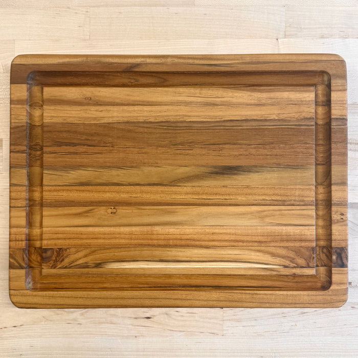 Teak Edge Grain Cutting Board