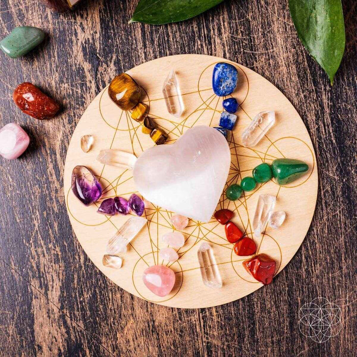 The Divination Crystal Grid Set