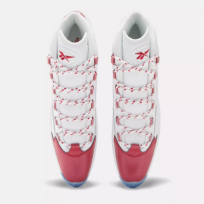 Men's Reebok Question Mid "Red Toe"