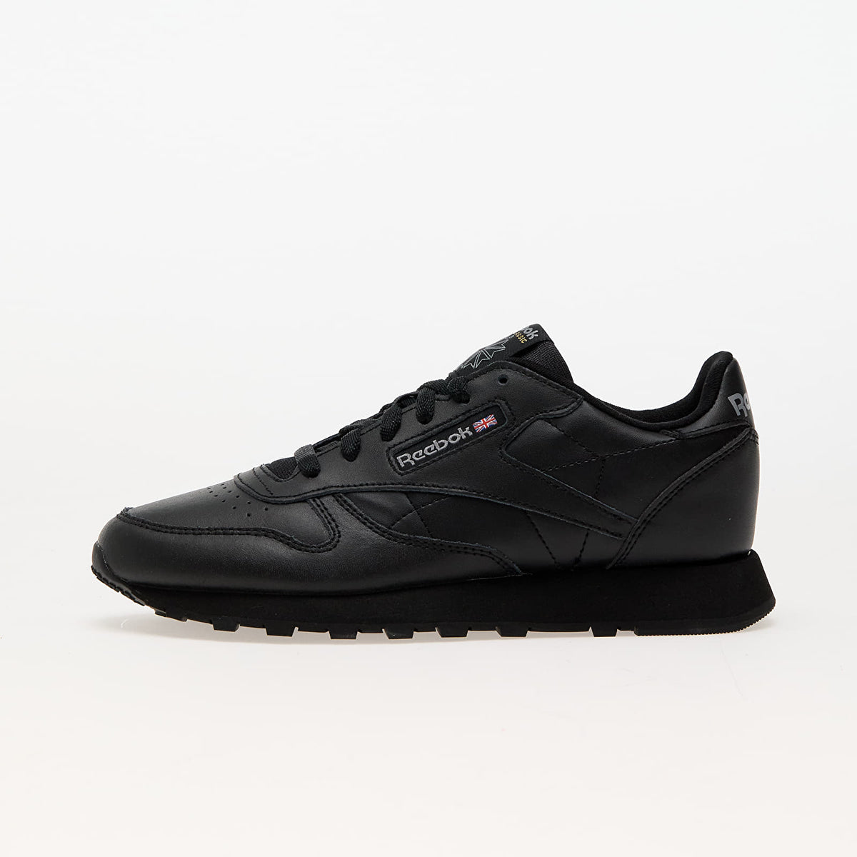 Big Kids' Reebok Classic Leather "Triple Black" (Unisex)