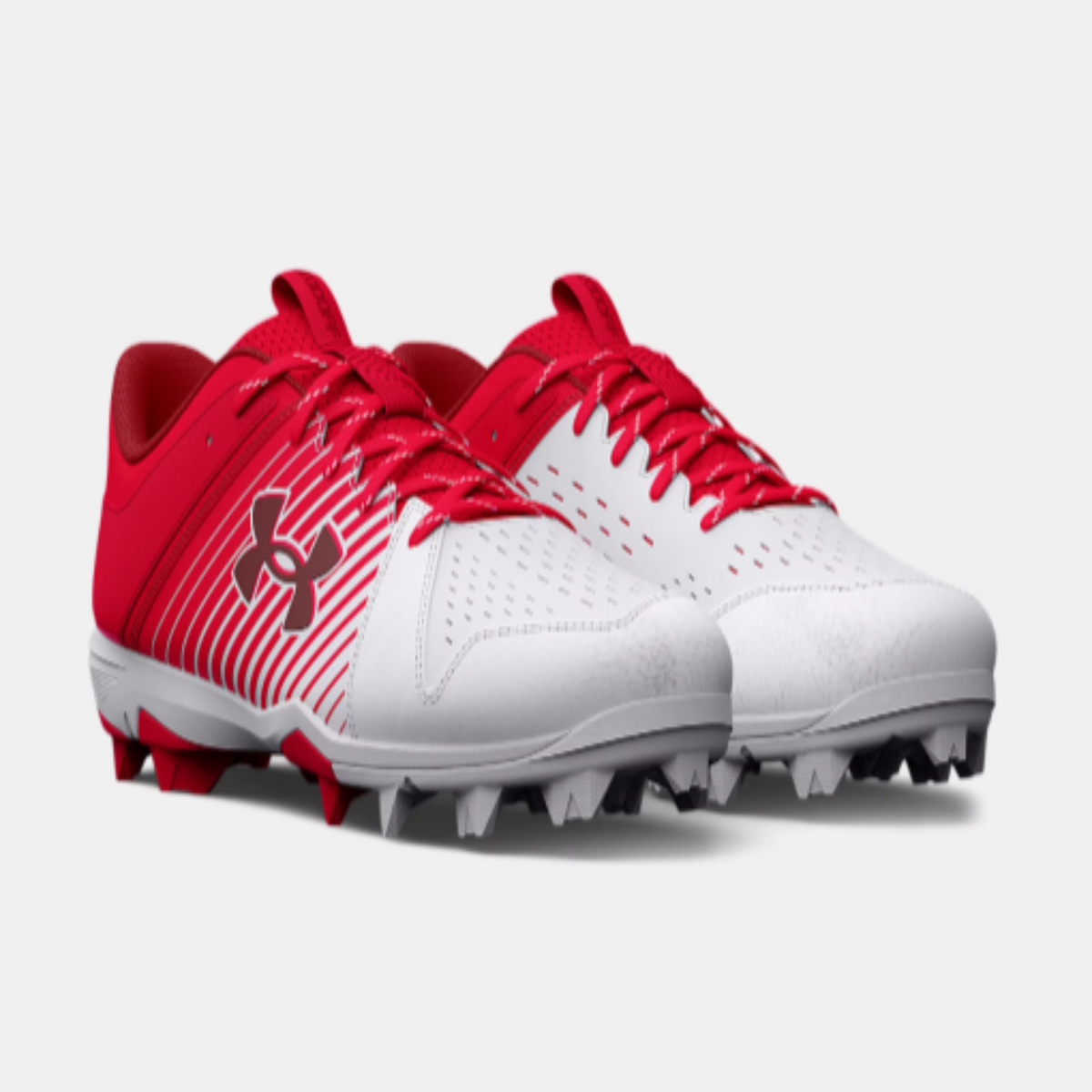 Men's Under Armour Leadoff Low RM Baseball Cleats "Red"