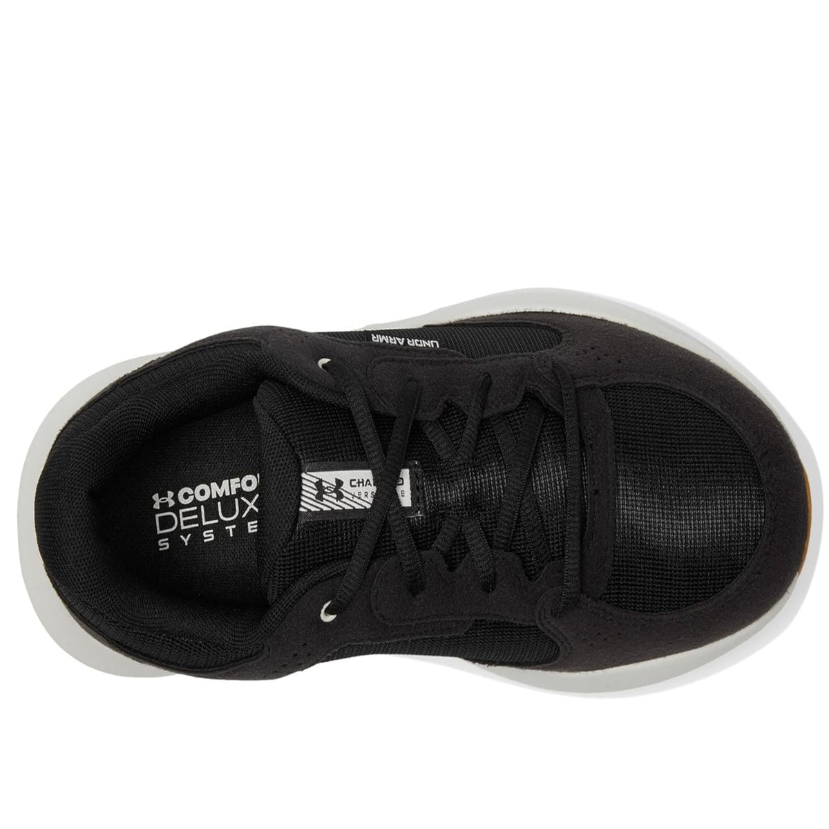 Men's Under Armour Charged Versurge Running Shoes "Black White Quartz"