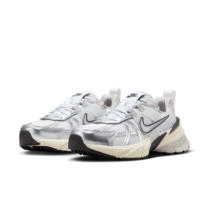 Women's Nike V2K Run "Summit White Metallic Silver "