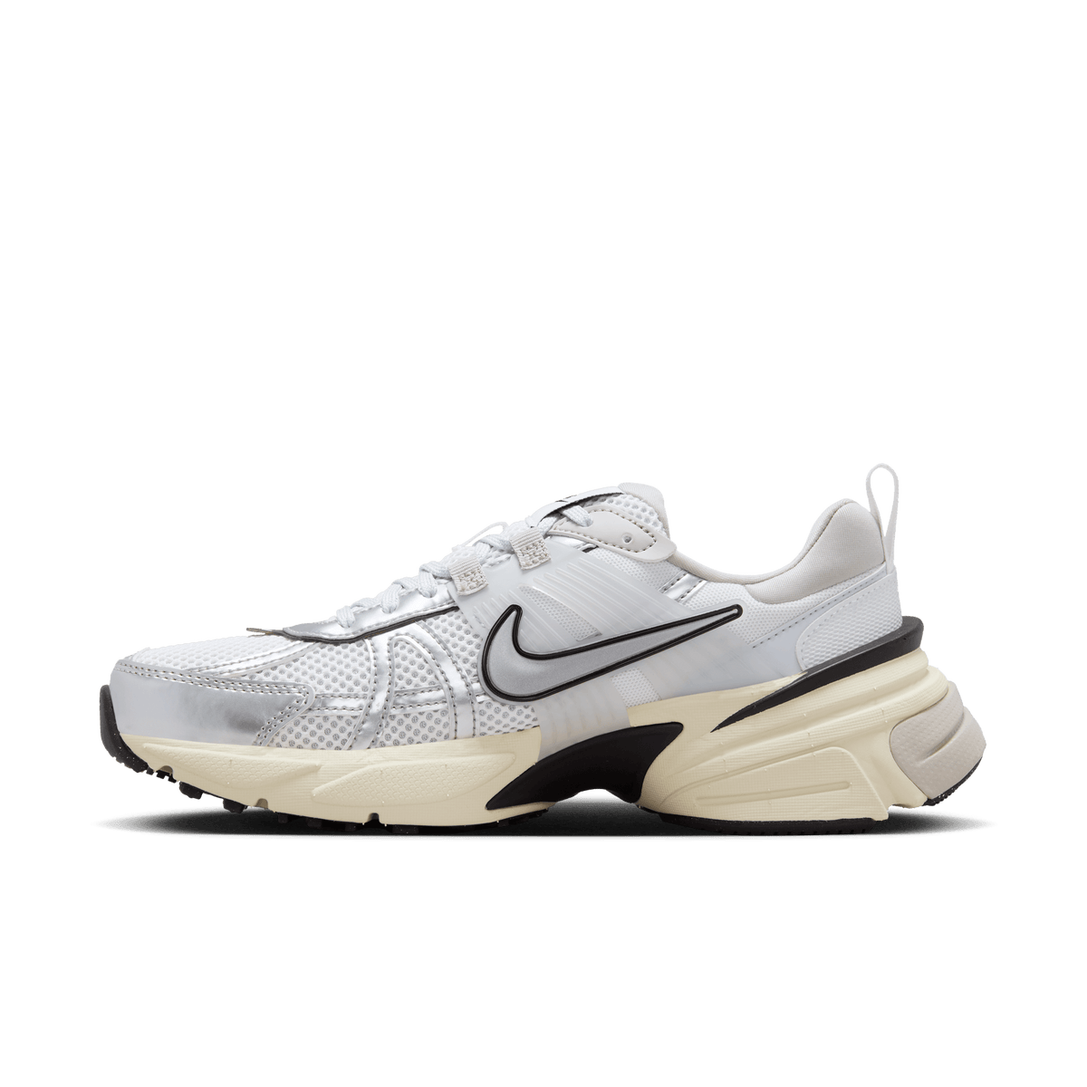 Women's Nike V2K Run "Summit White Metallic Silver "