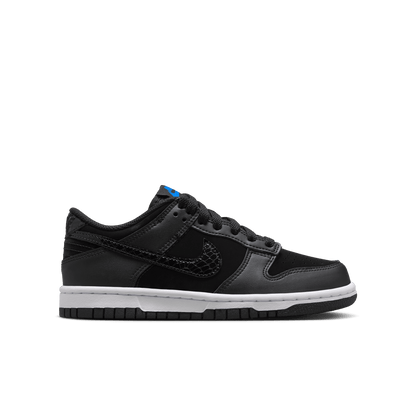 Big Kids' Nike Dunk Low SE "Black Croc Swoosh"