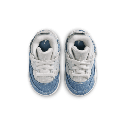 Baby/Toddler Jordan 4 Retro "Worn Blue"