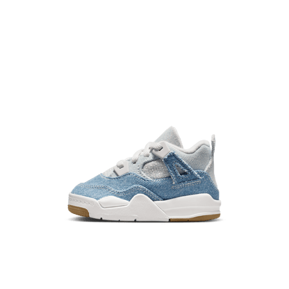 Baby/Toddler Jordan 4 Retro "Worn Blue"