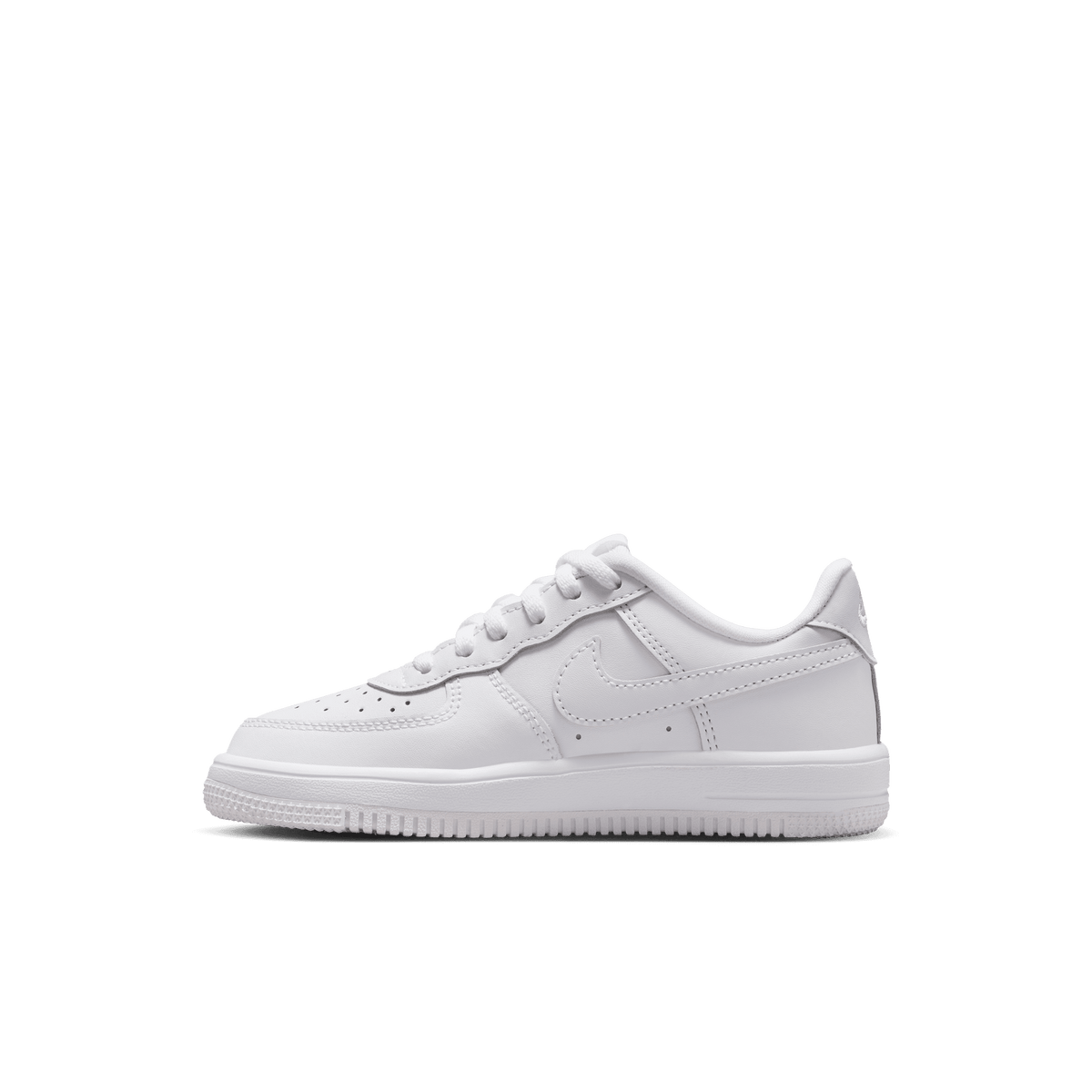 Little Kids' Nike Force 1 Low "Triple White"