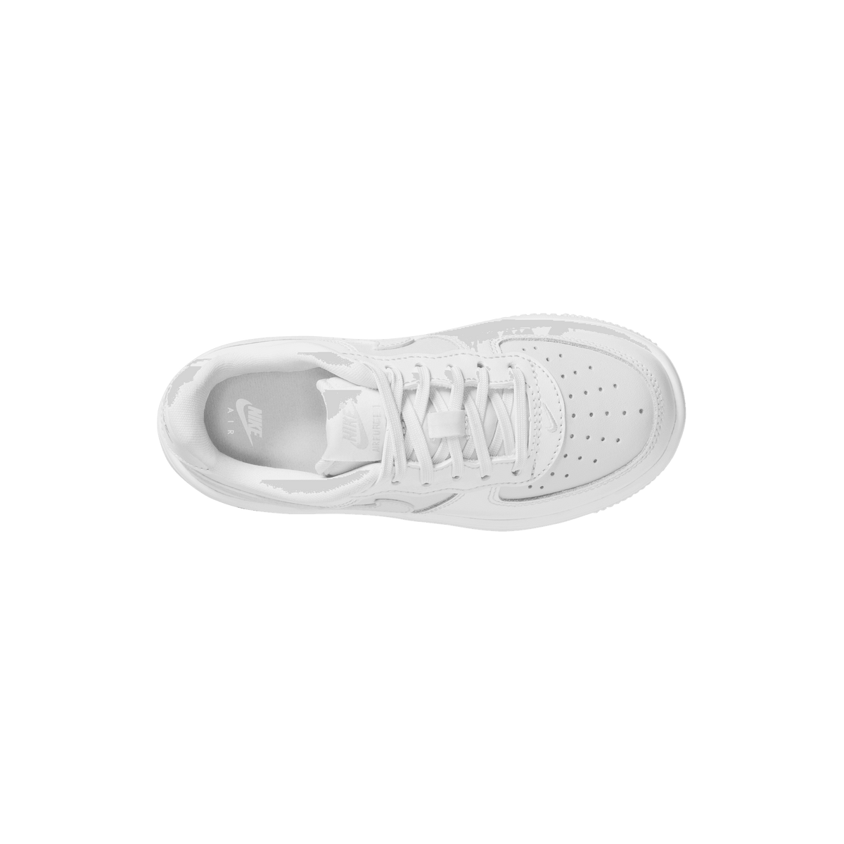 Little Kids' Nike Force 1 Low "Triple White"
