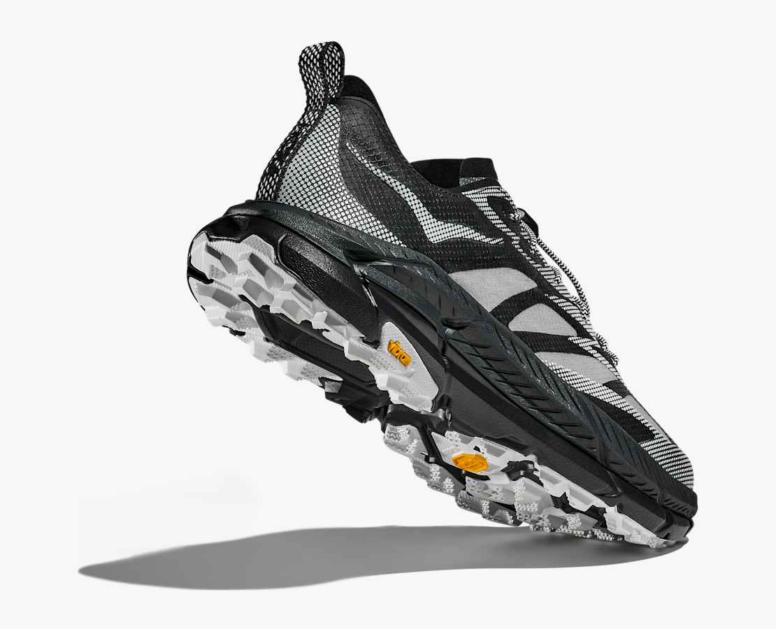 Hoka Stealth/Tech Mafate Speed 4 Lite - Black/White