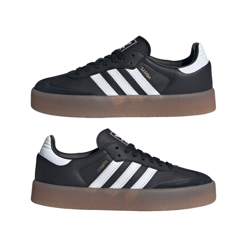 Women's Adidas Sambae "Black White Gold Metallic"