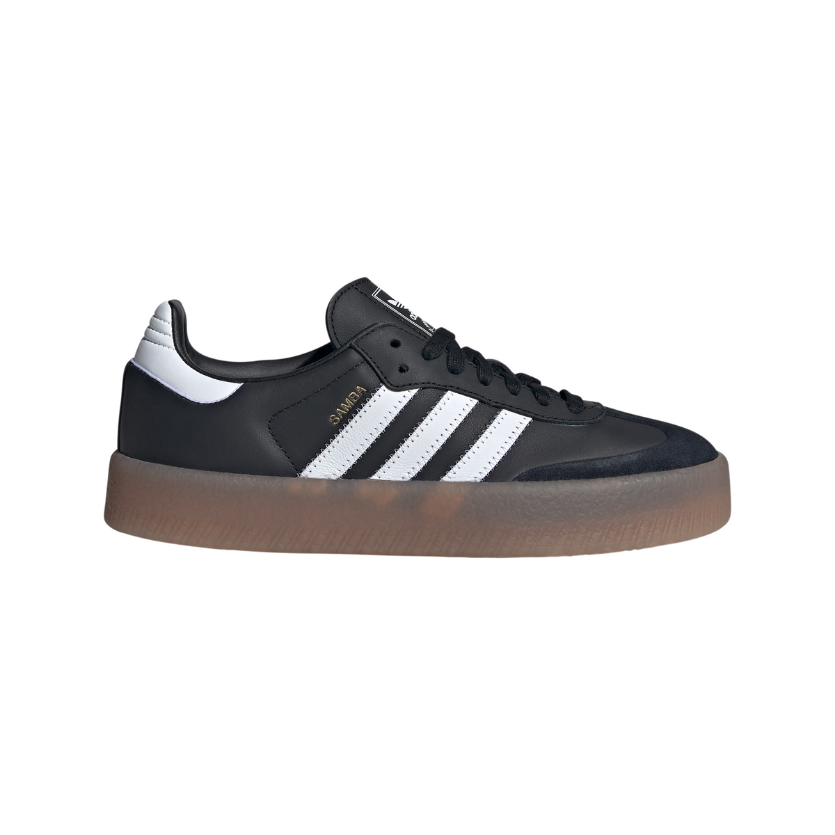 Women's Adidas Sambae "Black White Gold Metallic"