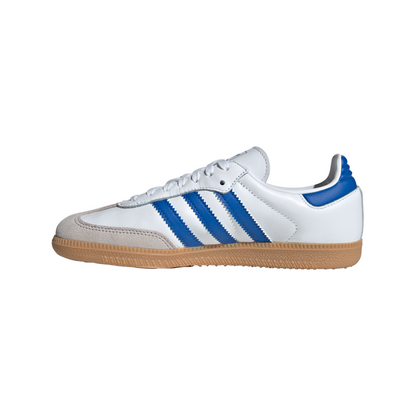 Big Kids' Adidas Samba OG J "White Blue"