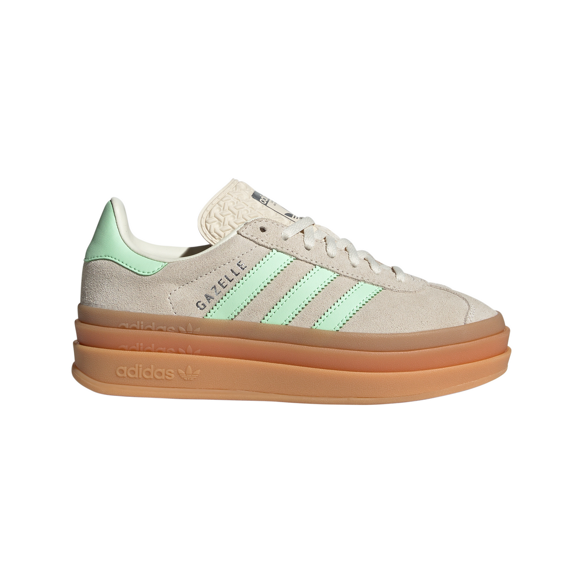 Big Kids' Adidas Gazelle Bold "Semi Green Spark"