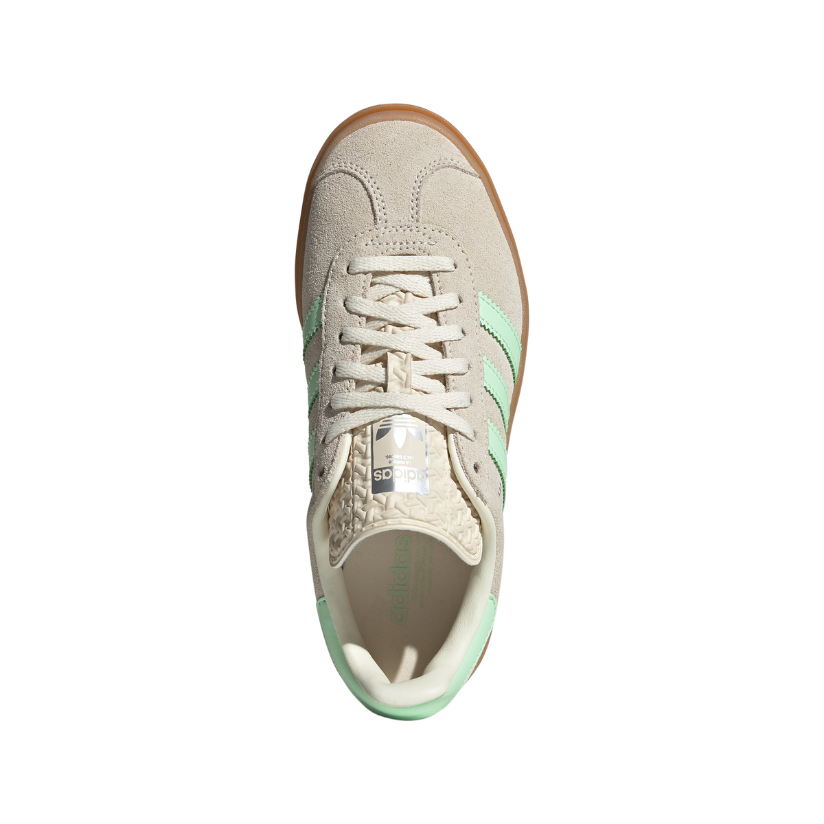 Big Kids' Adidas Gazelle Bold "Semi Green Spark"