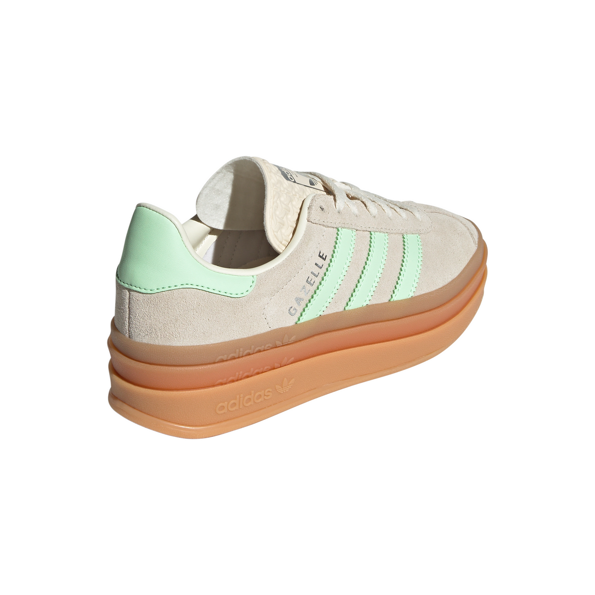 Big Kids' Adidas Gazelle Bold "Semi Green Spark"
