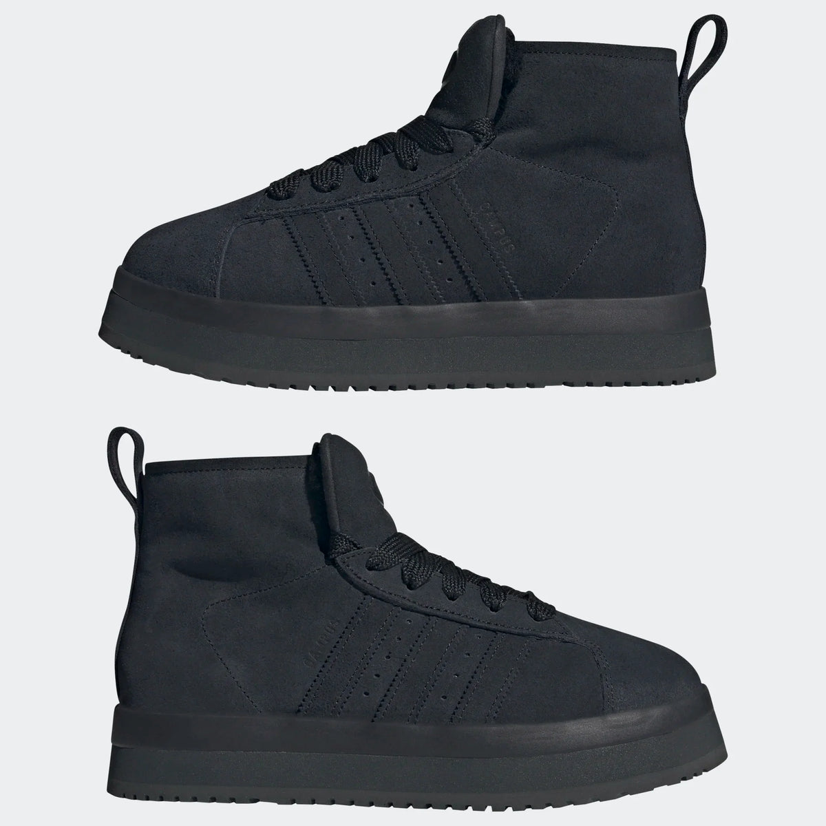 Women's Adidas Campus 00s Winter Mid "Triple Black"