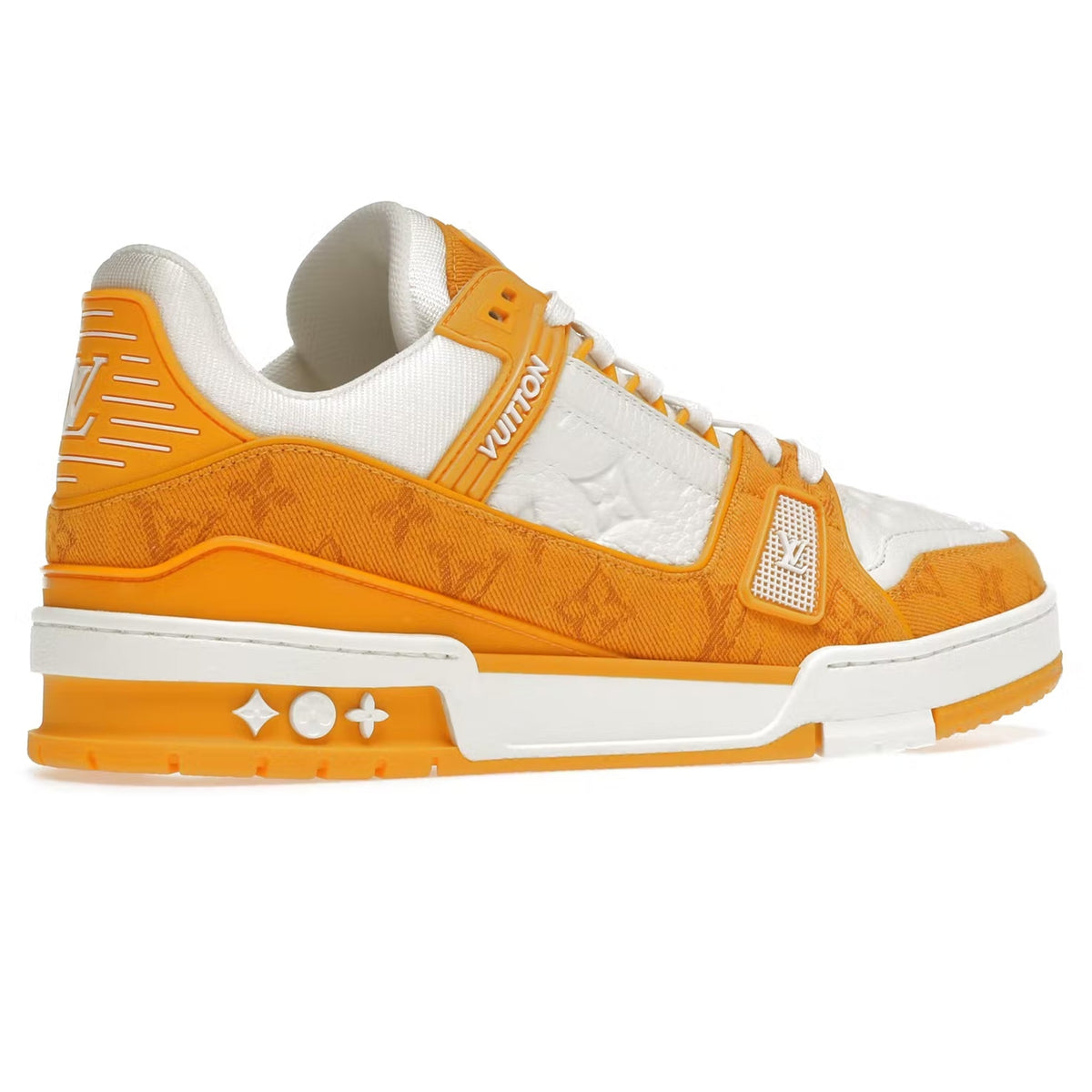 Louis Vuitton LV Monogram Yellow Denim Sneaker