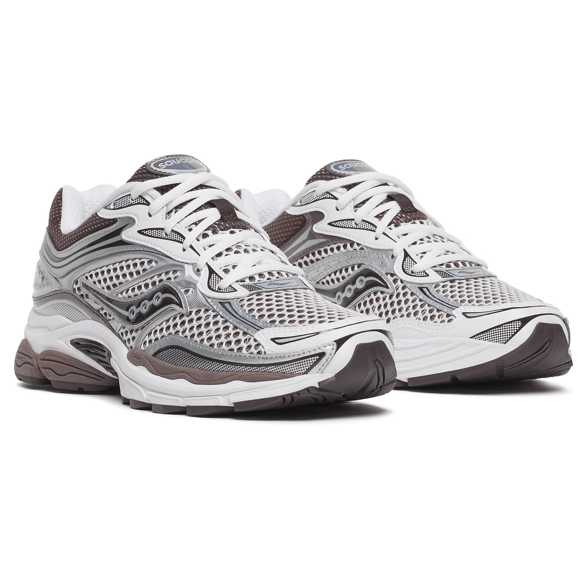 Saucony ProGrid Omni 9 White Brown
