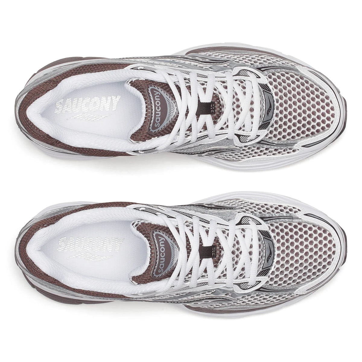 Saucony ProGrid Omni 9 White Brown