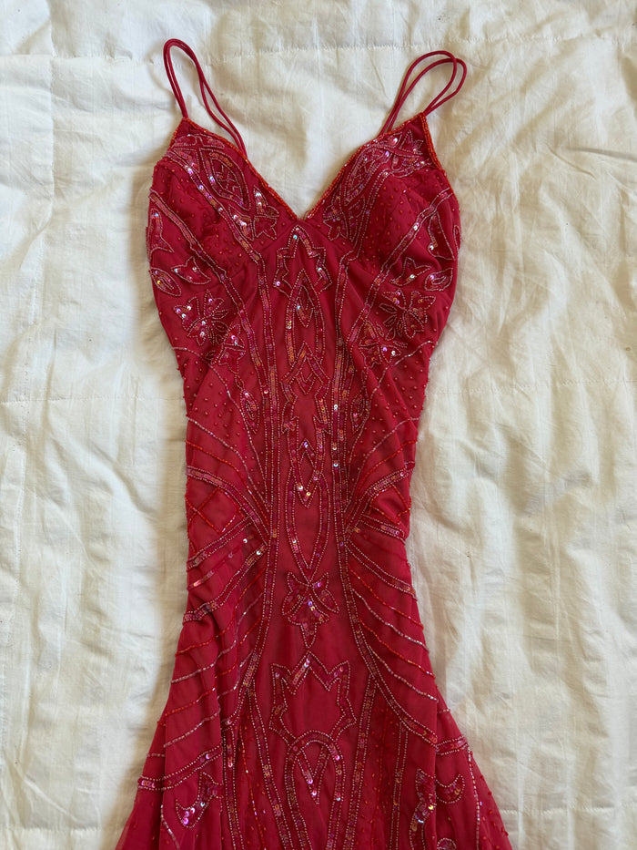adorable  beaded dress