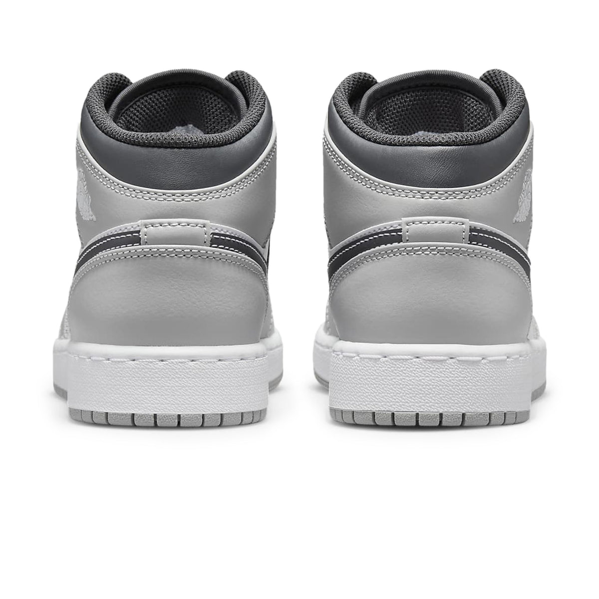 Air Jordan 1 Mid Light Smoke Grey Anthracite (GS)