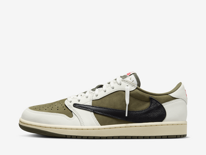 Air Jordan 1 Low Travis Scott Medium Olive