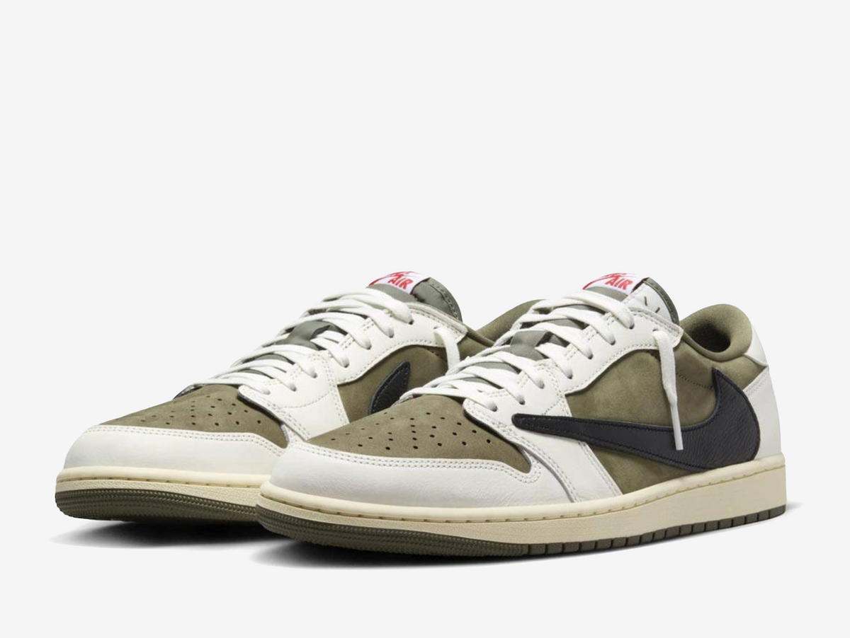 Air Jordan 1 Low Travis Scott Medium Olive