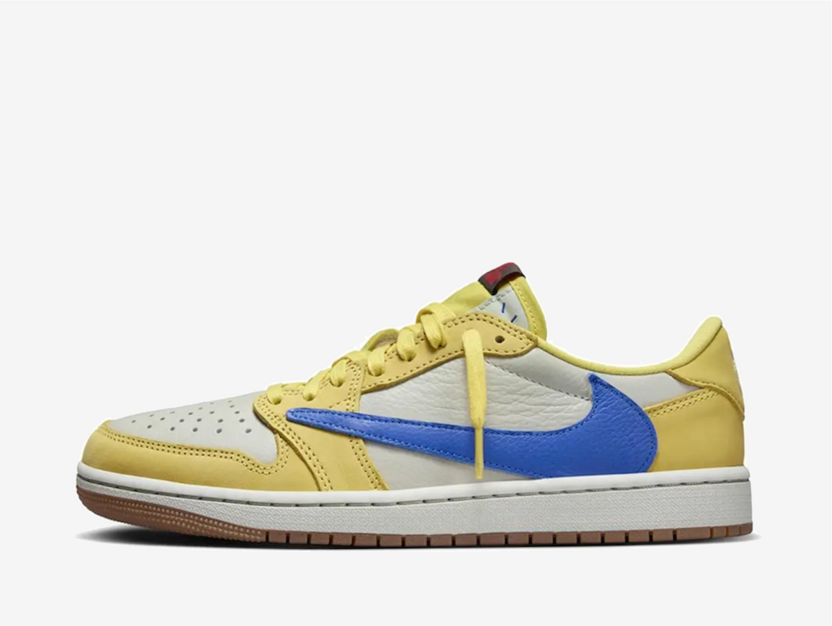 Air Jordan 1 Low Travis Scott Canary (W)