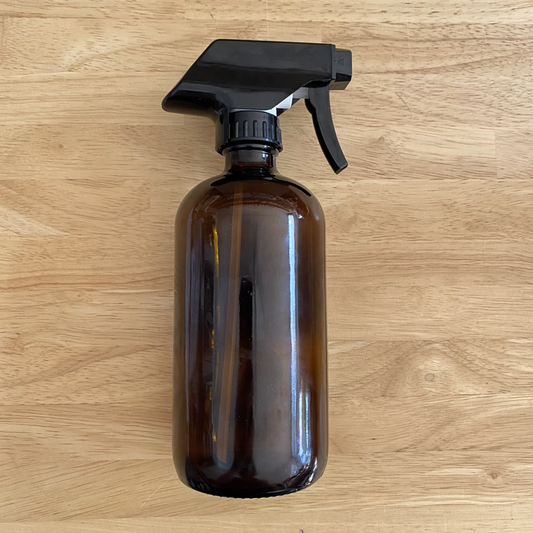 Amber Bottle with Spray Top - Preserved Oakland