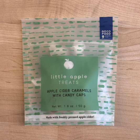 Apple Cider Caramels with Candy Caps