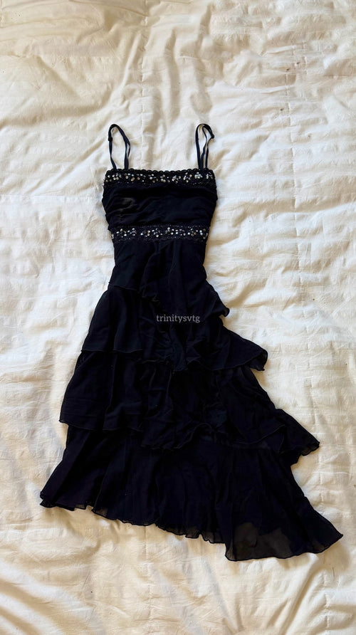 asymmetrical dance in paris dress