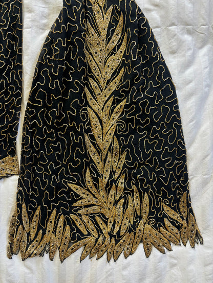 beaded dress set